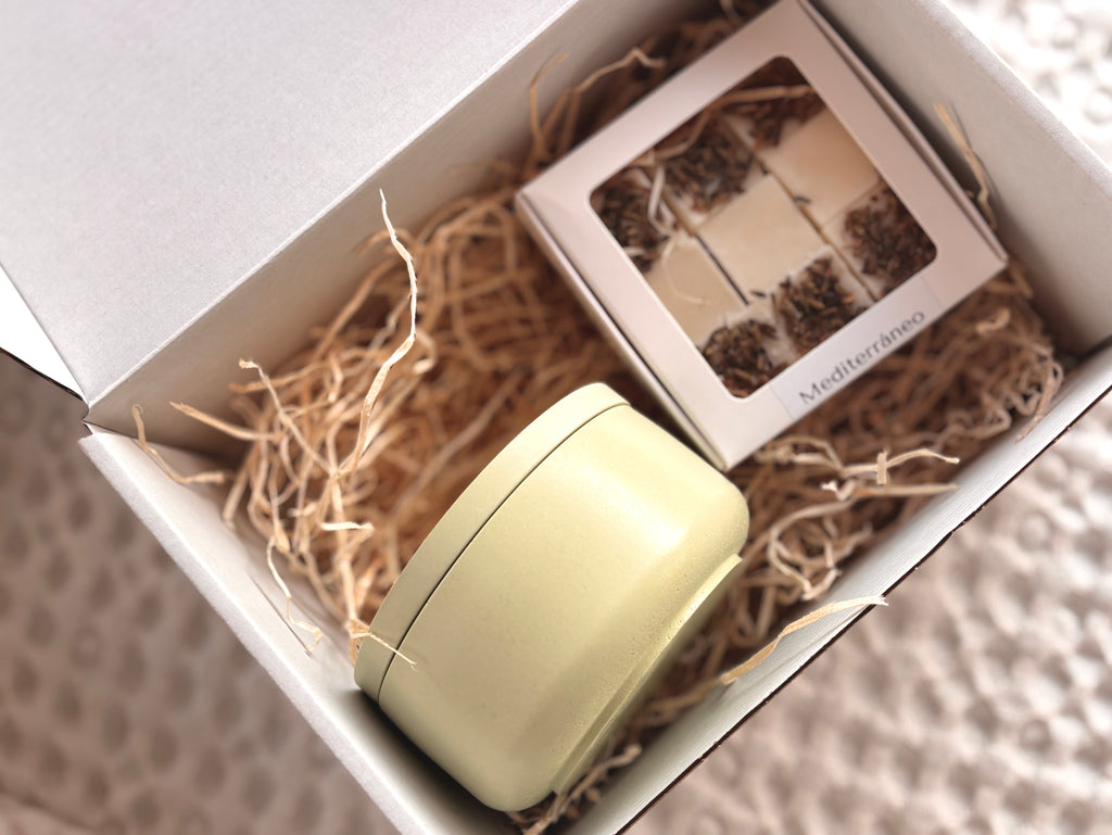 Pack vela en resina + wax Walts
